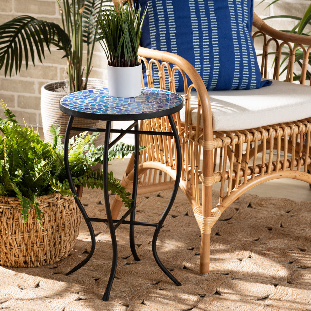 Kurt Contemporary Plant Stand, Black