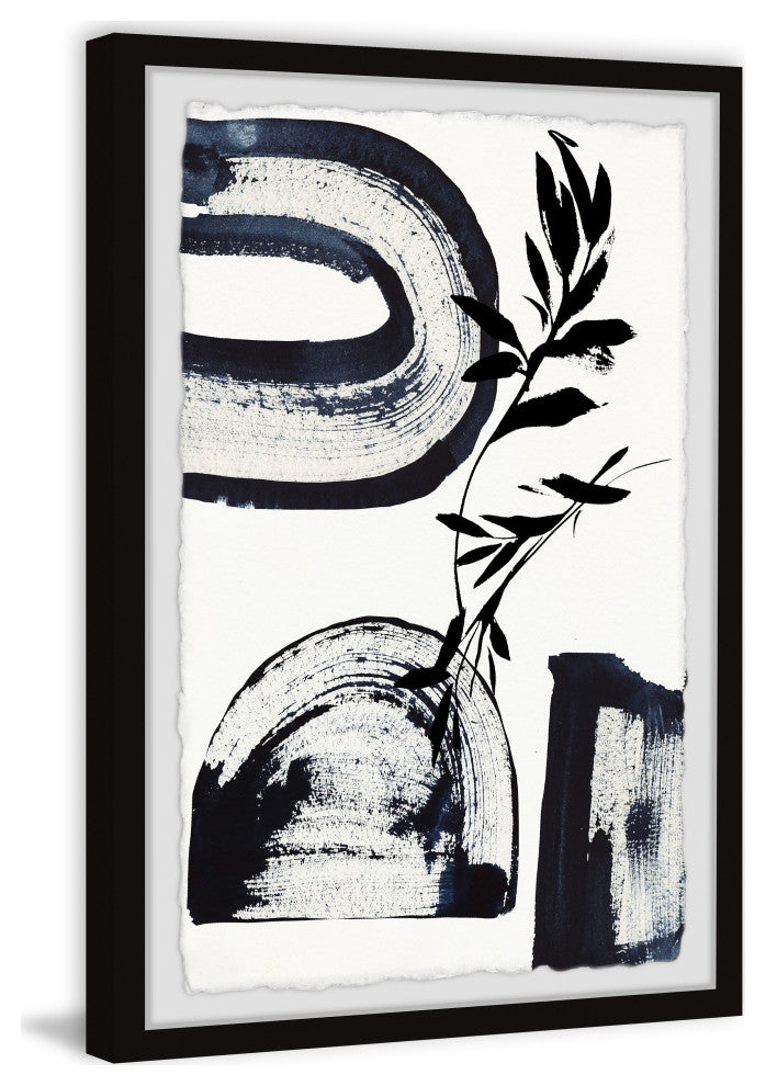 "Aesthetic Display" Framed Painting Print, 24x36