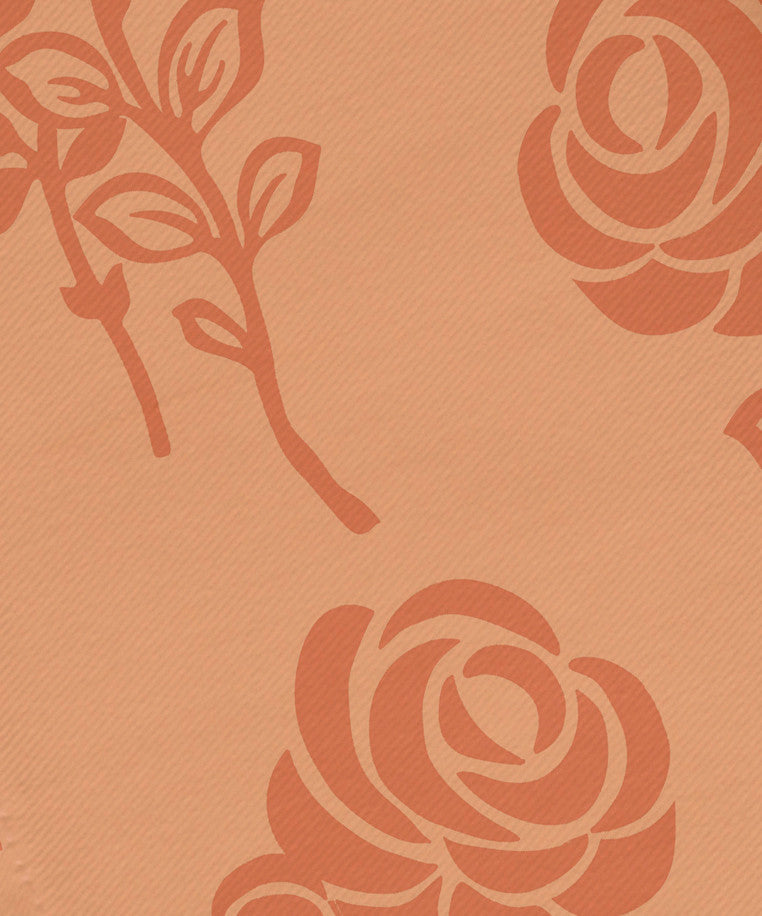 Carmen, Floral Print Napkin, Peach, Set of 4