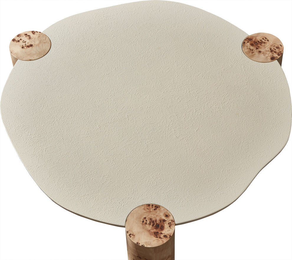 Thor Coffee Table, Natural, 37.5" W x 37.5" D x 16" H