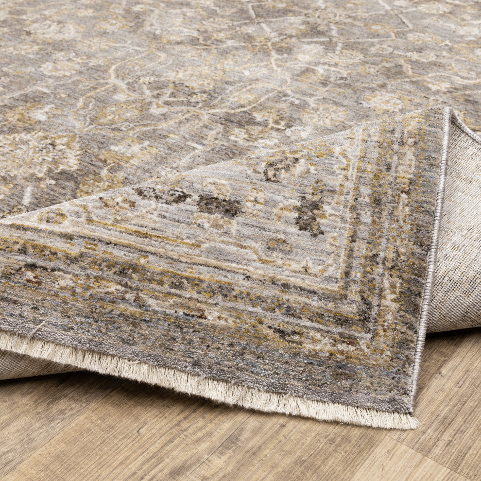 Maharaja 040M1 Beige/Grey 2' x 3' Rug