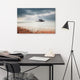 Abandoned West Pier Coastal Seascape VGT Landscape Photo Canvas Wall Art Print, 24" X 36"