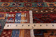 Hand Knotted Khorjin Super Kazak Wool Rug 6' 7" X 9' 11" Q5510