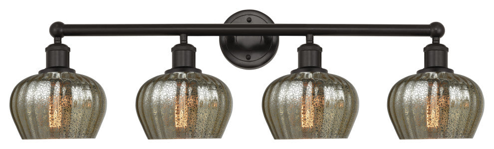 Innovations 616-4W-OB-G96 Fenton 4 Light 33.5" Vanity Light, Oil Rubbed Bronze