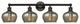 Innovations 616-4W-OB-G96 Fenton 4 Light 33.5" Vanity Light, Oil Rubbed Bronze