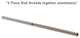 60" Shower Curtain Rod, Antique Pewter