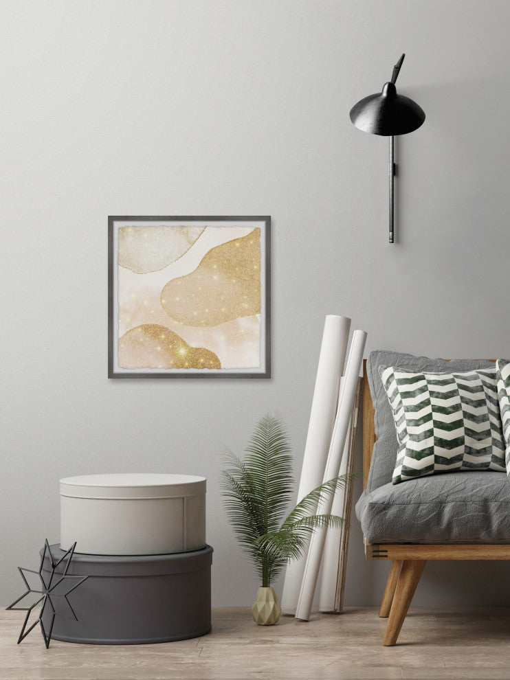 "The Valley" Framed Painting Print, 12x12