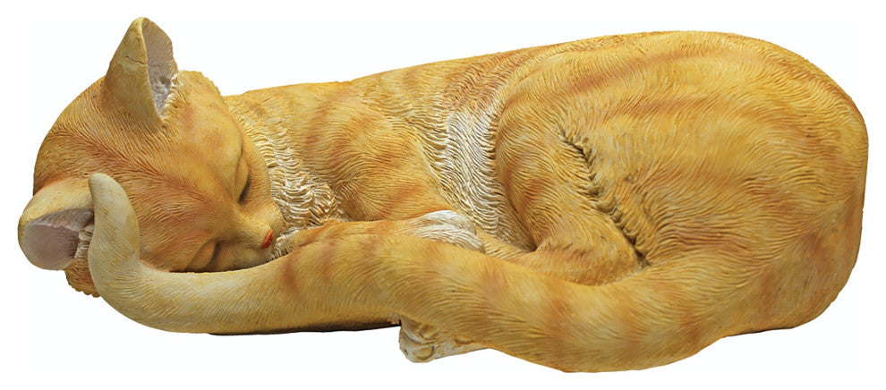 Cat Nap Sleeping Kitten Statue