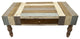 Wooden Coffee Table Multicolor