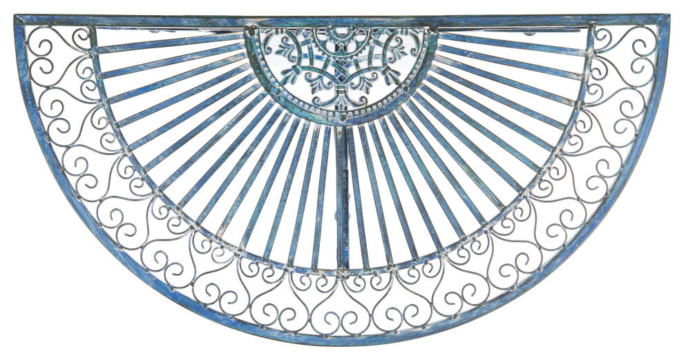 Safavieh Annalise Indoor-Outdoor Accent Table, Antique Blue