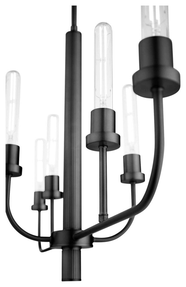 Quorum International 622-6 Sheridan 6 Light 35"W Linear - Matte Black