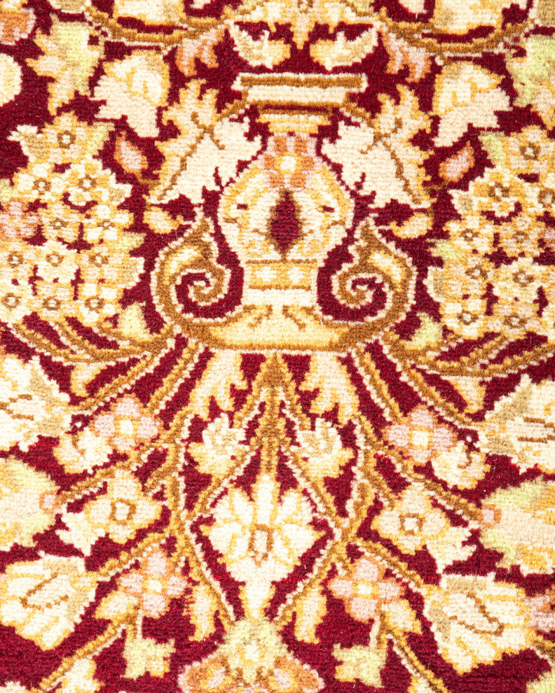Korba, One-of-a-Kind Hand-Knotted Area Rug Red, 8'1"x10'5"