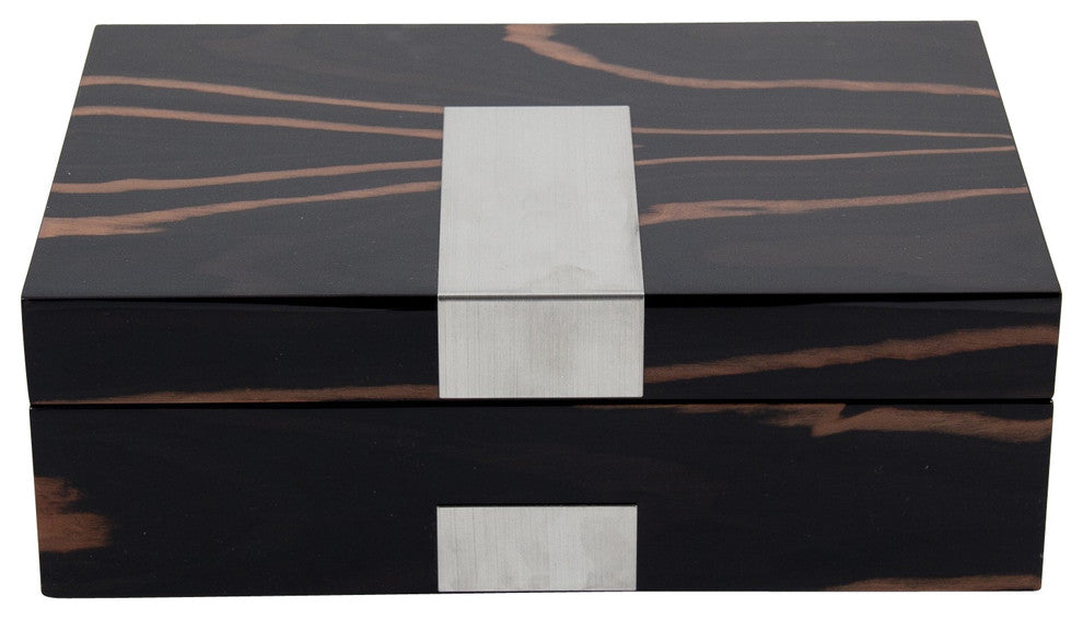 Lacquered "Ebony" Wood Valet
