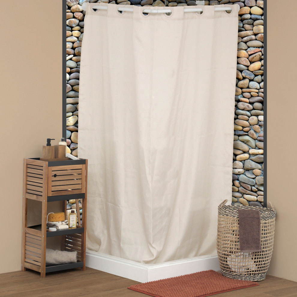 Bathroom Storage Cabinet, Compact Freestanding Linen Cabinet for Small Spaces, Elements