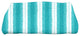 Sea Lines, Stripe Print Bath Towel, Teal