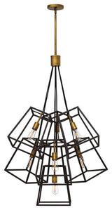 Hinkley Lighting 3357 7 Light Large Multi Light Pendant - Bronze