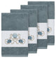 Bella 4 Piece Embellished Hand Towel Set