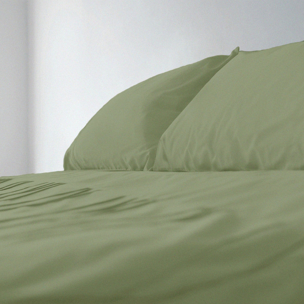Cypress Linen 6 Piece 1800 Thread Count Soft Sheet Set Bamboo Feel DEEP Pockets,