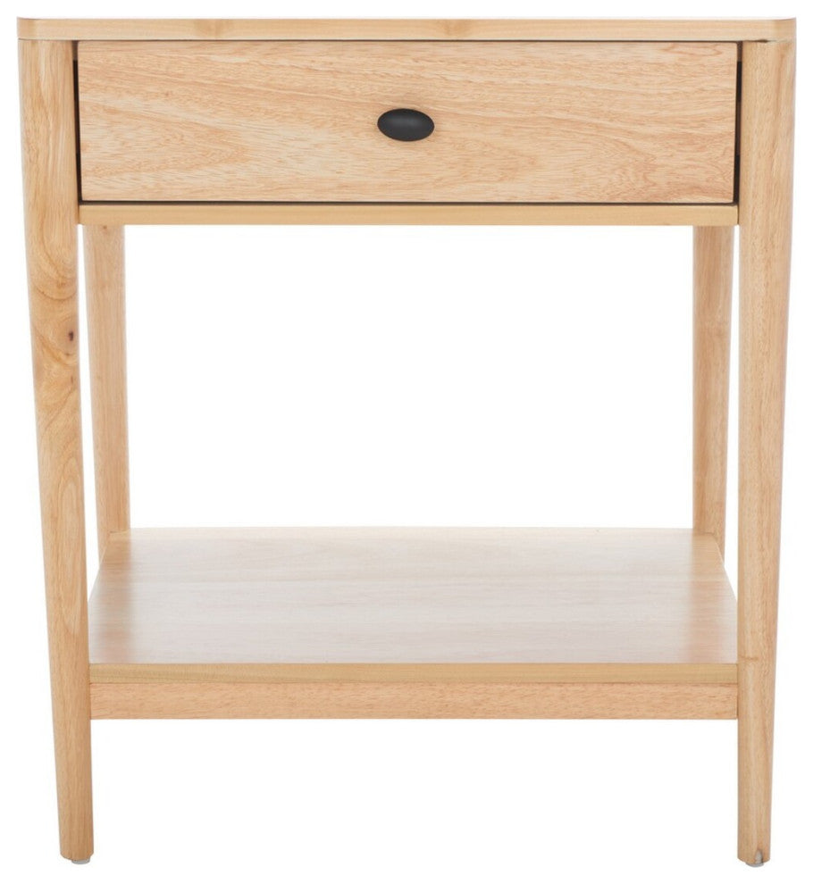 Safavieh Boden 1 Drawer Nightstand, Natural