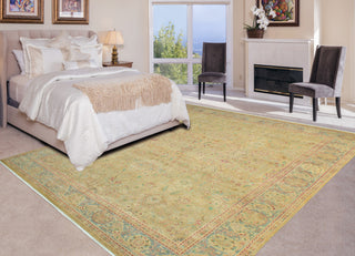 Pak-Persian Cornell Gold/Gray Rug, 7'11x10'4