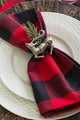 Red Buffalo Check Napkin Set/6