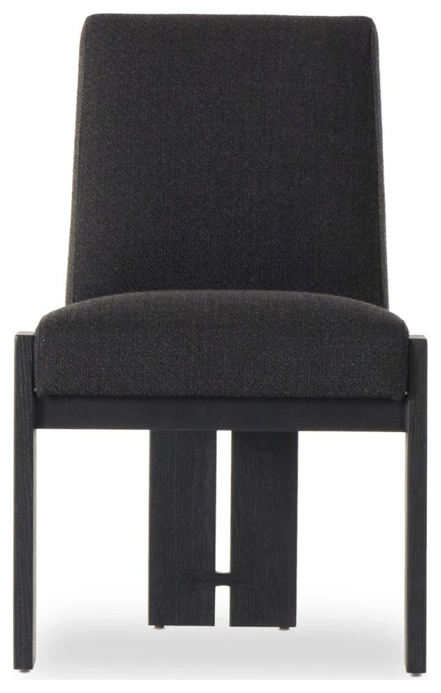 Roxy Dining Chair Gibson Black, Brushed Ebony Oak