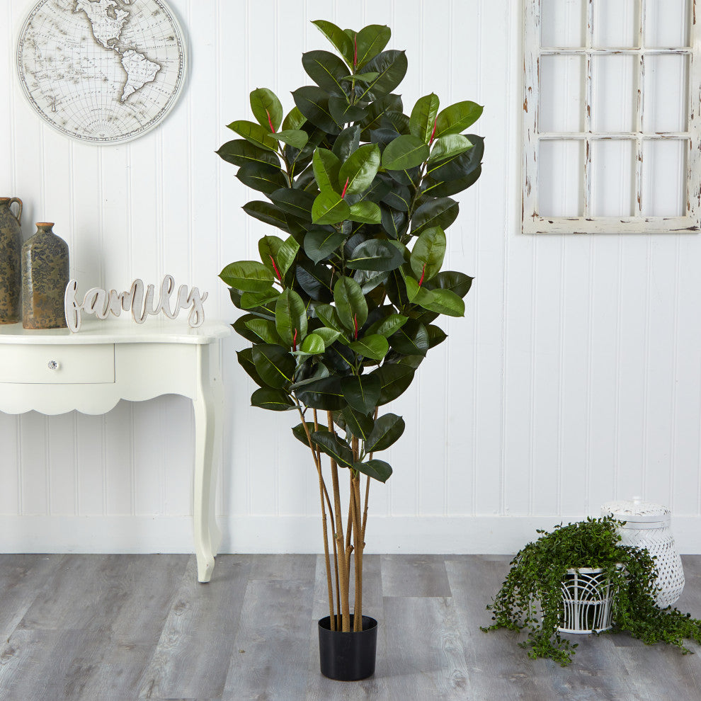 5.5' Oak Artificial Tree UV Resistant, Indoor/Outdoor