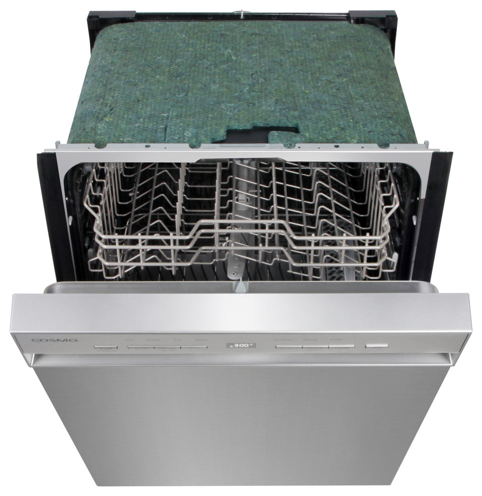 24 in. Front Control Built-In Tall Tub Dishwasher in Stainless Steel
