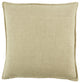 Jaipur Living Blanche Solid Light Beige Polyester Pillow 20"