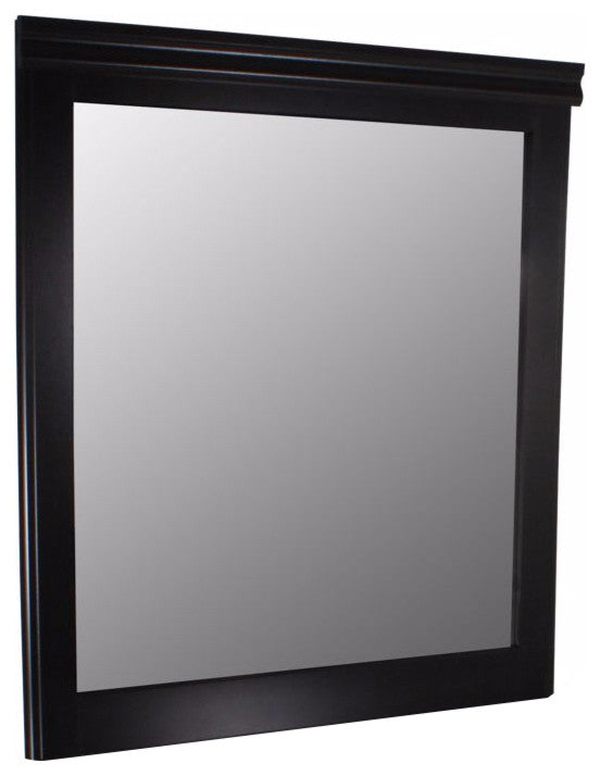 Huey Vineyard Mirror, Black