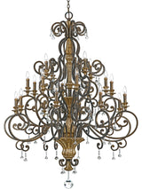 Quoizel MQ5020HL 20 Light Chandelier Marquette Heirloom