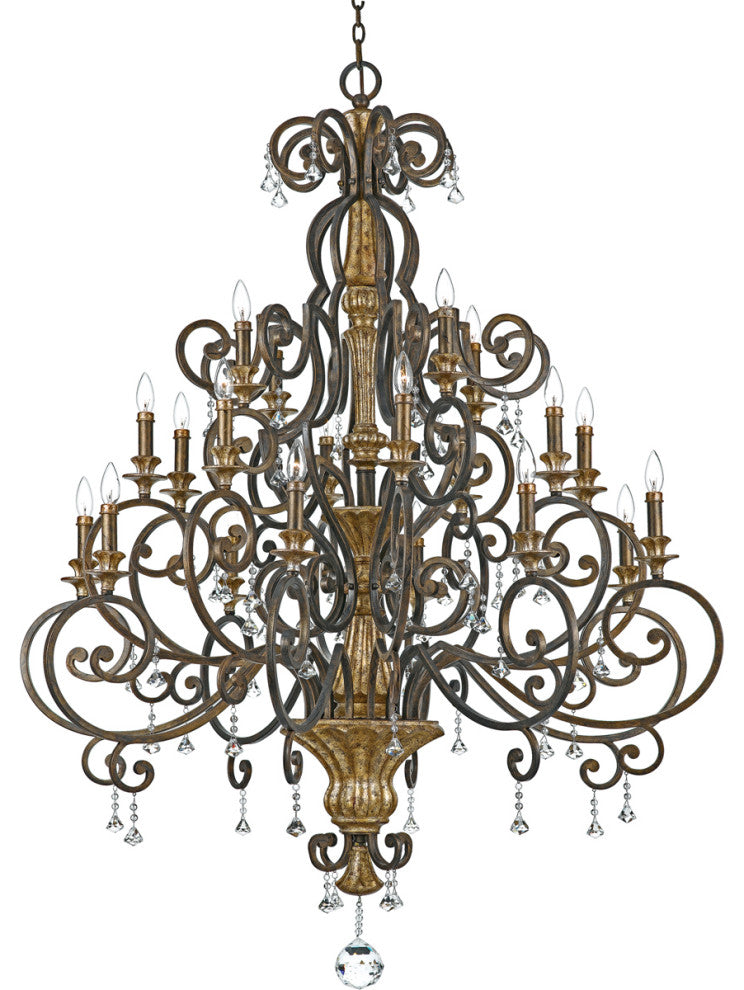Quoizel MQ5020HL 20 Light Chandelier Marquette Heirloom