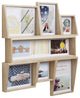 Edge 7-Opening Collage Wall Frame, Natural