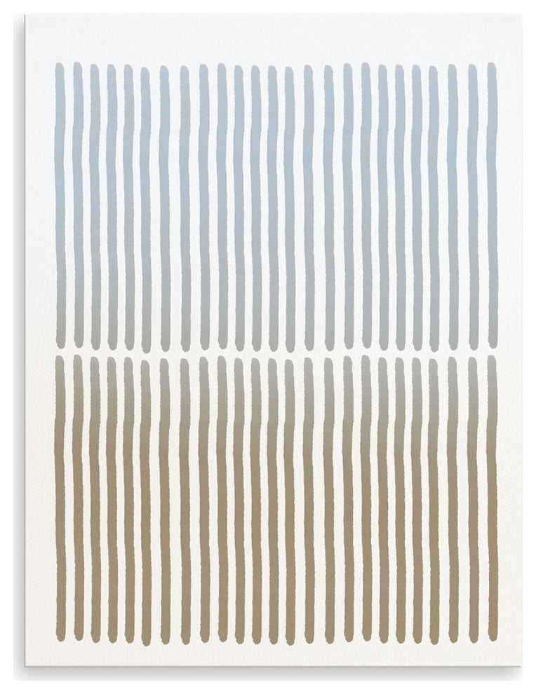 Abstract Neutral CLIV' Canvas Wall Art by ChiChi Decor, 16"x12"