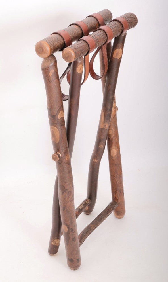 Rustic Luggage Butler