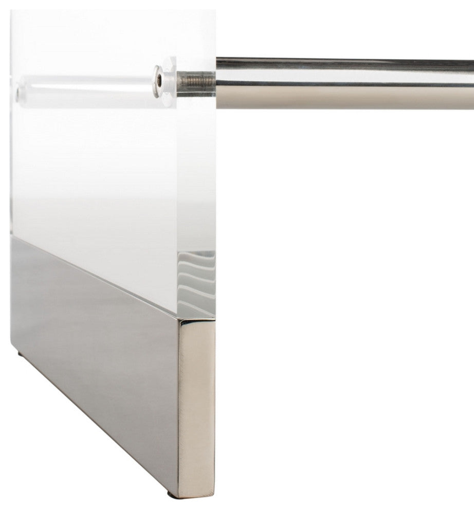 Safavieh Couture Piper Acrylic Counter Stool Grey