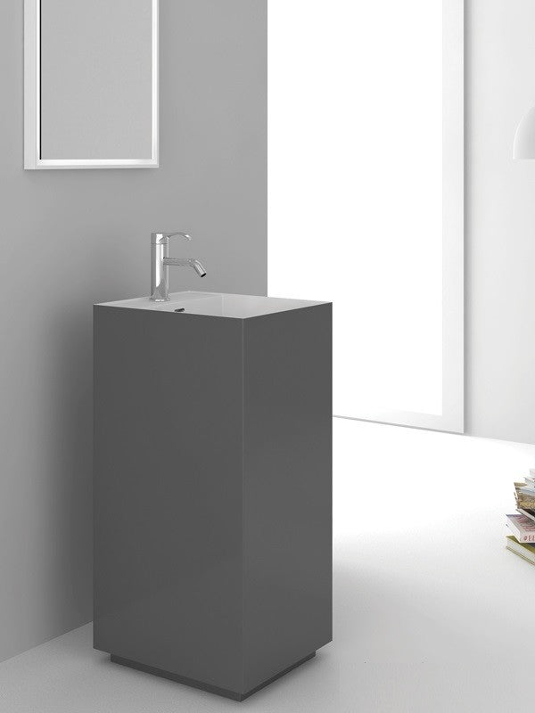 Fine Fixtures Solid Surface Springhill, Gray