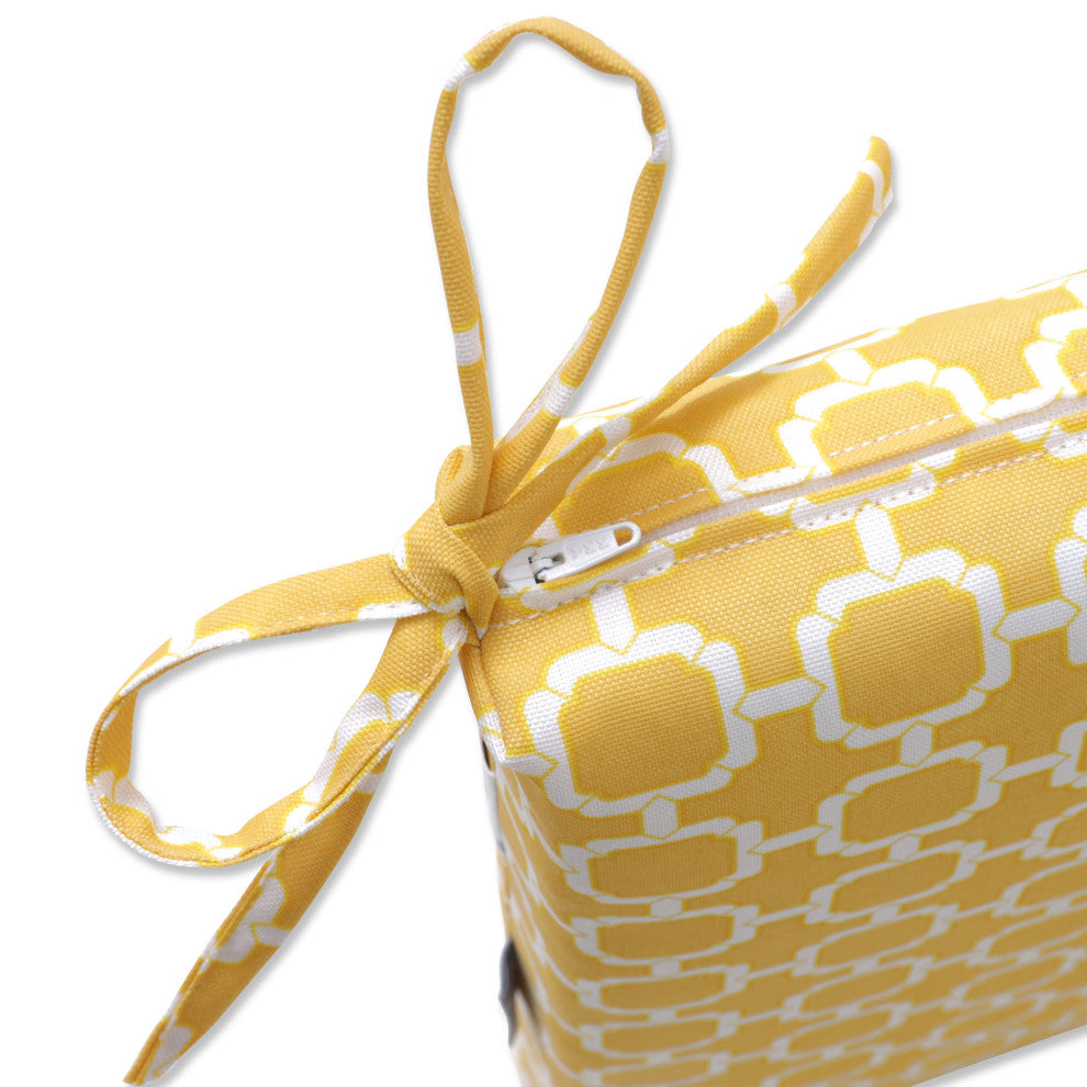 Hockley Banana Oversized Seat Cushion Set, Set of 2