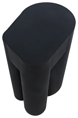 Blair Side Table, Black Metal