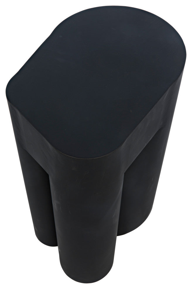 Blair Side Table, Black Metal