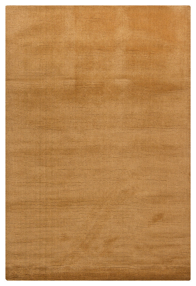 Ferno Contemporary Area Rug, Gold, 7'9"x10'6"