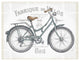 "Bicycles I v2" Digital Paper Print by Daphne Brissonnet, 42"x32"