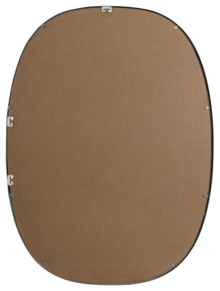 Elegant Lighting MR2B3040 Brynn 30" W x 40" H Modern Oval - Black