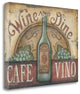 "Wine And Dine" By Kim Lewis, Giclee Print on Gallery Wrap Canvas, Ready to Hang