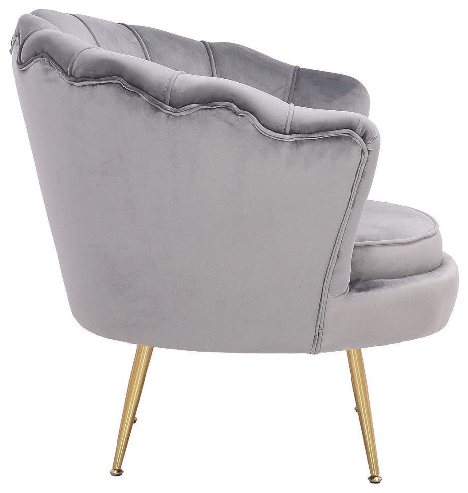 Queen Lounge Chair, Gray