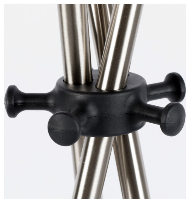Tripod Metal Coat Rack | DF Darwin, Silver