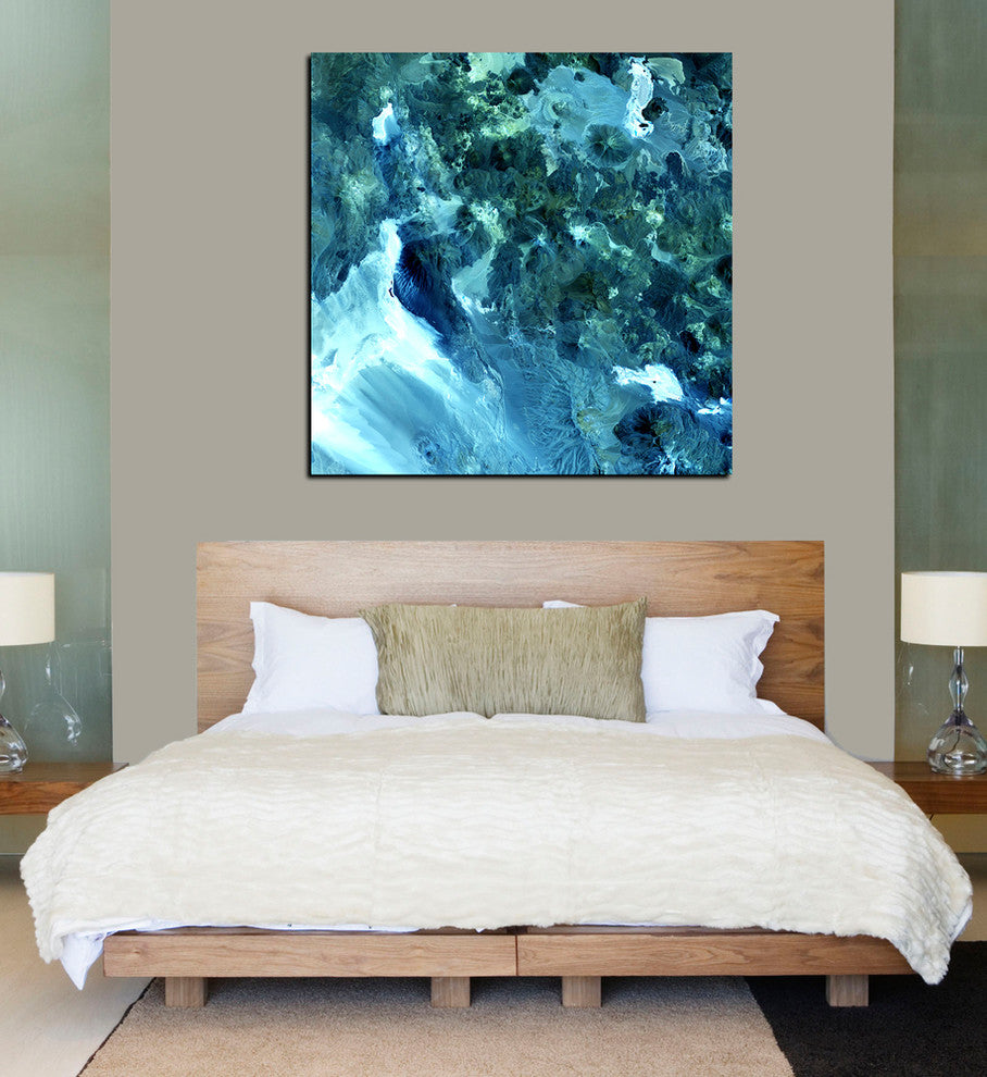 Epic Graffiti "Earth As Art: Volcanoes" Giclee Canvas Wall Art, 12"x12"