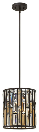 Fredrick Ramond Gemma Small Convertible Pendant, Vintage Bronze