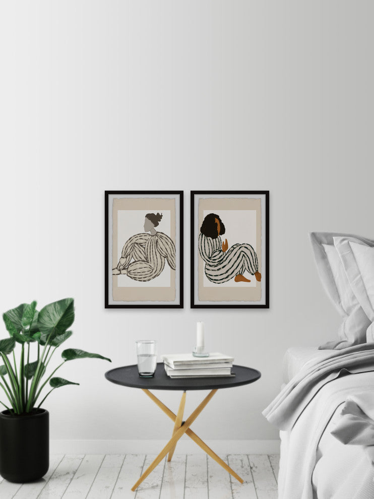 Dreams Come True Diptych, 2-Piece Set, 8x12 Panels
