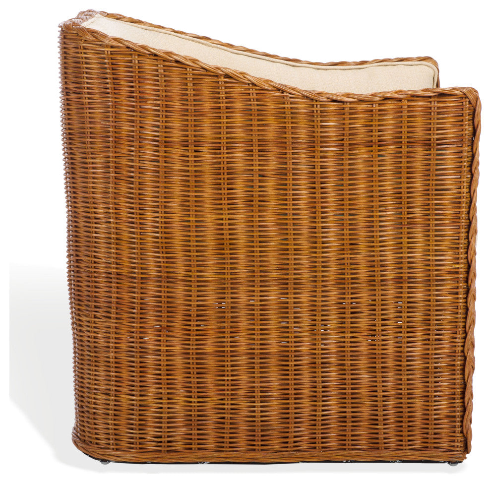 Safavieh Couture Sharon Rattan Accent Chair